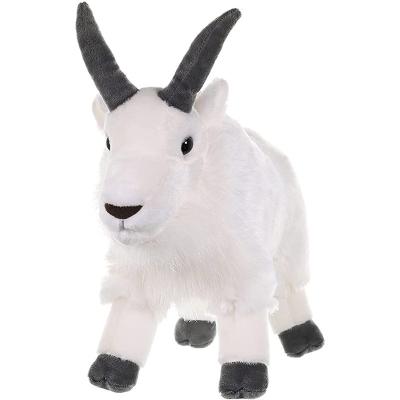 China Gift Kids Toy Mountain Goat Stuffed Toys Realistic Stuffed Animal Wildlife Plush Toy For Children for sale