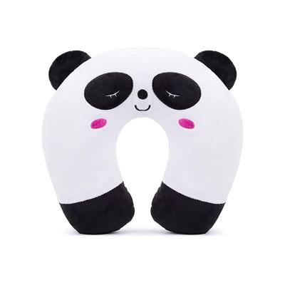 China Therapy Panda Amazon Comfortable and U Shape PP Cotton Soft Cute Animal Travel Neck Pillow for sale