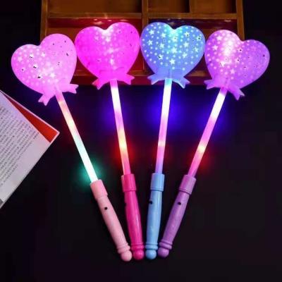 China LED Light Automatic Power Led Party LED Heart stick Flashing Light stick glow in the Dark Wedding Concert Event Party Supplies Decoration for sale