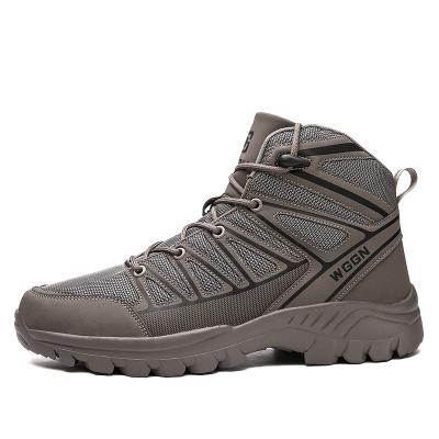 China Lightweight Men And Women Fashion Outdoor Rise Boots Breathable Mesh No Sew Upper Outdoor Sports Shoes for sale