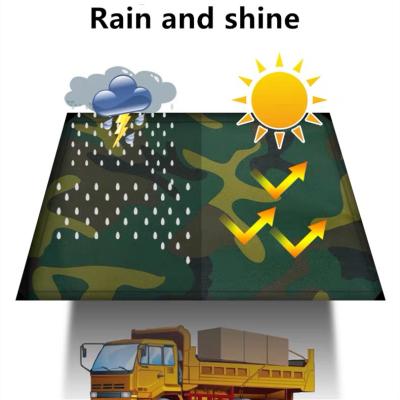 중국 찢기 및 날씨에 저항하는 폴리에스터 PVC 트럭 커버 자외선 보호 천 -20C ~ 70C 판매용