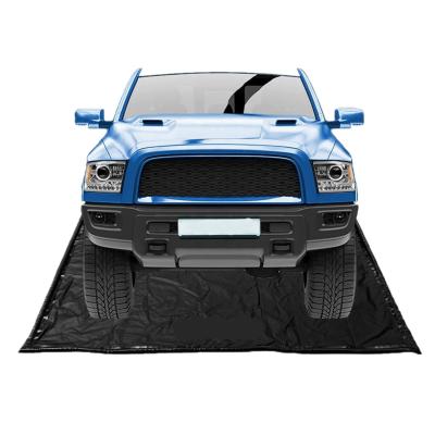 中国 PVC Black Grey Car Washing Mat Heat Resistant Non Slip 10KG Heavy Duty Foldable Mat 販売のため