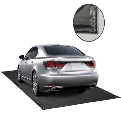 Cina Easy to Clean Waterproof PVC Car Washing Mat in Black Grey Or Customized Color Selection in vendita