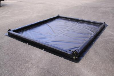 Китай Chemical Compatibility PVC Spill Containment Berm -40°F To 160°F Temperature Foam Range продается