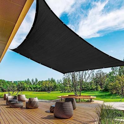 China Breathable Rectangular HDPE Balcony Sun Shade Net 50-95% Uv Protection for sale