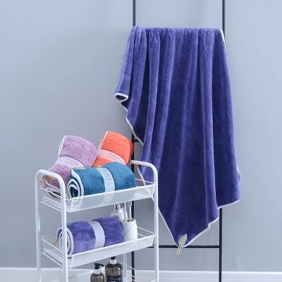 China The child-safe thickened version of the household quick-drying absorbent towel directly sold by the high-quality manufacturer bath towels for sale