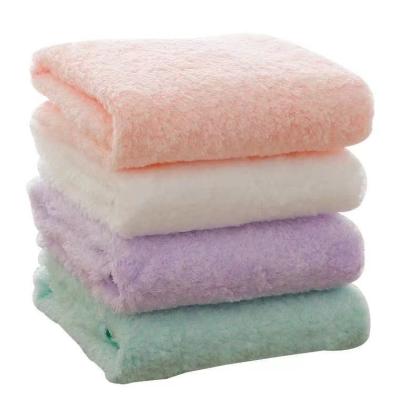 China Hot Selling Pure Skin Cotton Towel Bath Candy Cotton Soft Absorbent Luxury Towels Safe For Bath Baby Kids for sale