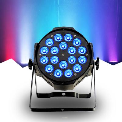 China 18x10W DJ RGBW 4 in 1 Disco Lighting Equipment Disco Nightclub Stage Indoor Event Led Par Light Wash Light for sale