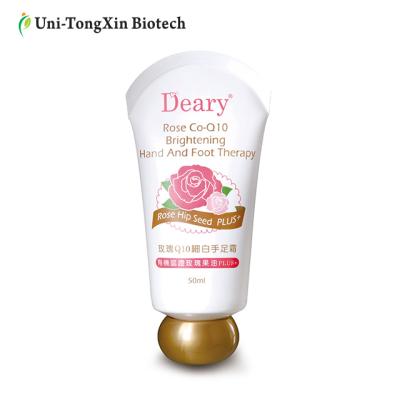 China Deary Rose Co-Q10 Moisturizer Whitening Organic Cream And Foot Hand Cream 50ml , OEM&ODM Available for sale