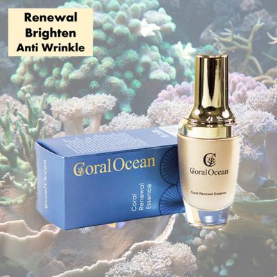 China Anti Aging Care Serum Coral Extract Essence Whitening Skin Anti Wrinkle Removing Fine Line for sale