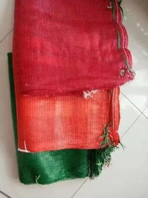 China Recyclable PP Mesh Net Packing Bag 50kg Potato Woven Gauze For Packing Onions And Oranges for sale