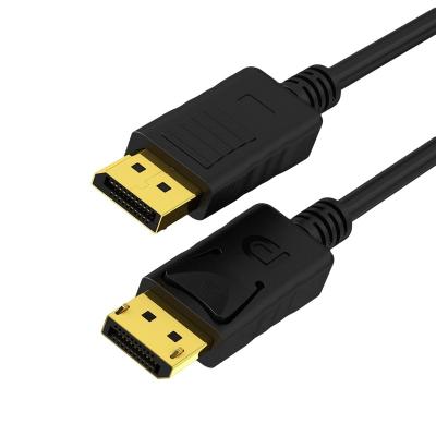 China COMPUTER China Manufacturer 4K 60Hz Copper PVC Gold Plated Oxygen Free DP to DP Cable DisplayPort 1.2V 1.5M for sale