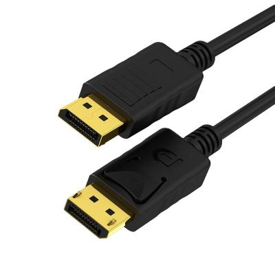 China Hot Selling Active Computer Multimedia Home Theater Video Signal Transmission DP Male To DP Male Cable DisplayPort 1.2v for sale