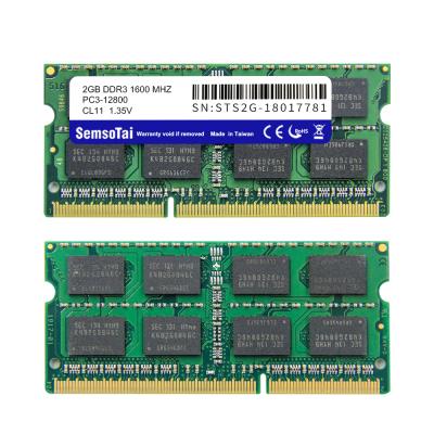 China OEM/ODM LAPTOP RAM Memory Module 2GB DDR3 1333/1600MHz RAM for Laptop for sale