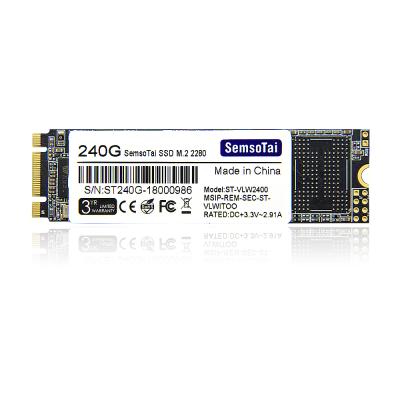 China Semsotai Hardisck Solid State Drive 120gb/240gb Desktop Fast SSD Laptop Storage SSD M.2 NGFF for sale