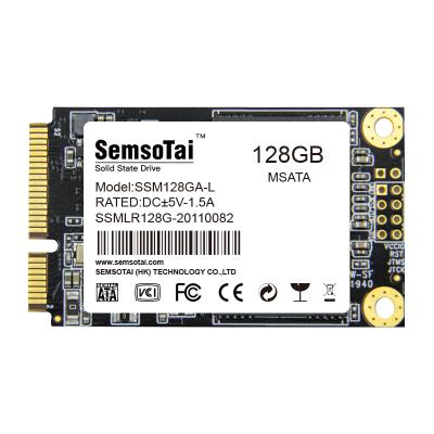 China Manufacturer Good Quality SSD MSATA 128GB SSD Drive Solid State Hard Drive for sale