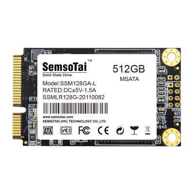 China Semsotai Solid State Disk Drive mSATA SSD 128GB 256GB 512GB 1TB for sale