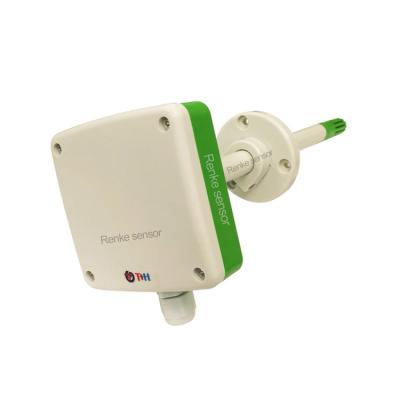 China HVAC 4-20mA/0-5V/0-10V/RS485 Duct Type Temperature And Humidity Sensor For HVAC for sale