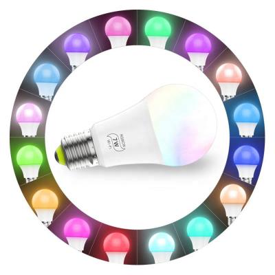 China Amazon Alexa Google Home IFTTT Alexa and Google Home Amazon Alexa Hot Selling OEM ODM led lamp wholesale 9W WiFi Smart LED RGB bulbs wifi bulb lights for sale