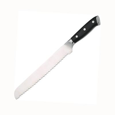 China Sustainable German Bakers Stainless Steel Serrated Bread Knife 1.4116 for sale