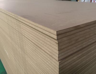 China 6*9 Feet 1830*2745mm Moisture Proof Double Sided Melamine Laminated MDF for sale