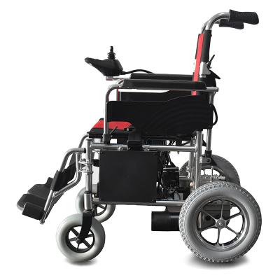 China New health care electric wheelchair power foldable aluminum lightweight wheelchair with lithium battery for sale