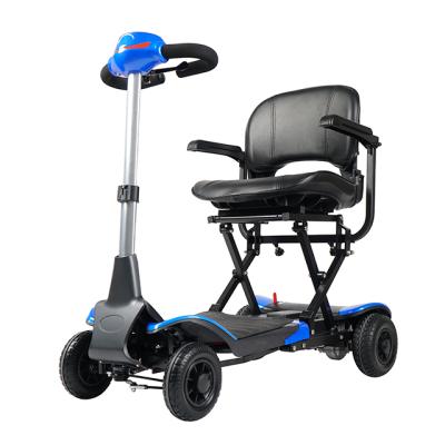 China Hot Sale Wholesale Foldable Portable Disabled Wheelchair Full Reclining Electric Wheelchair H02 for sale