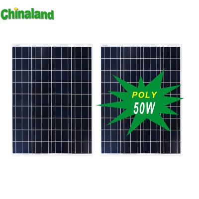 China Chinaland solar home system 5V 2A poly solar panel 5w 10w 20w 30w 40w 50w 60w 70w 80w 90w 100w 120w solar panels for sale