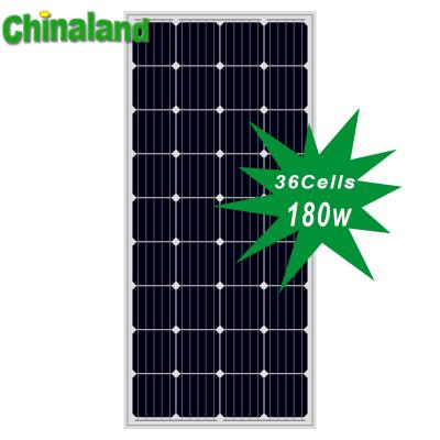 China home system wholesale chinaland solar photovoltaic made in china solar 170w 180w 190w PV panel for sale