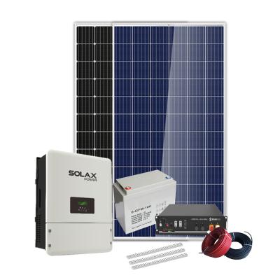 China China manufacturer direct home supply 8kw 10kw photovoltaic hybrid solar system for solar power system for sale