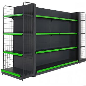 China Convenience store mall supermarket equipment retail shelf shop display rack double-sided supermarket shelf for sale