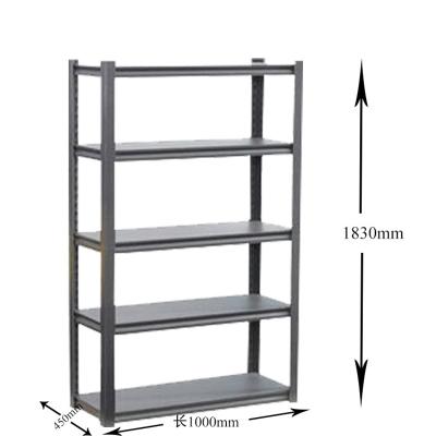 China Popular Products New Design Single Sided Cold Rolled Steel Corner Shelf Supermarket Shopping Shelf Bracket for sale