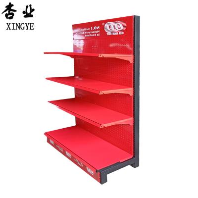 China Shanghai Single Side Double Side Attractive Price 4 Layer Commercial Super Shelves Display Stand Can Custom for sale