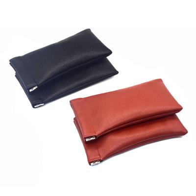 China Lightweight Popular Selling Products PU Sunglasses Portable Leather Pouch for sale