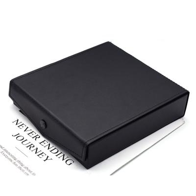 China Luxury/Fashion Wenzhou Maofar Custom Leather Sunglasses Showcase Standing Eyewear 3pcs Display Tray Case for sale