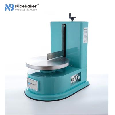 China Hotels Nicebaker Factory Direct Sales Automatic Bakery Equipment Cake Cream Spreading Decorating Machine with Cheap Price and CE for sale