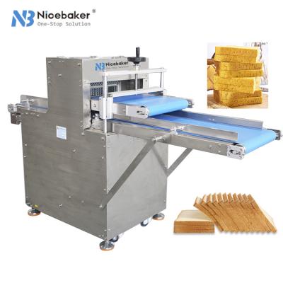 China Commercial Snack Factory Bread Cutting Machine Toast Bread Slicer Cutter Equipment for sale