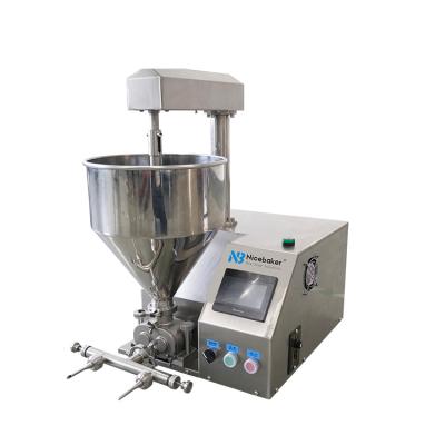 China Use for Small Fruit Cream Injector Jam Cream Injector Cake Injection Cream Depositor Injecting Machine for sale