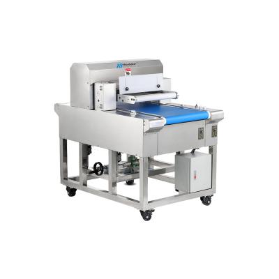 China Use for slicing kinds of cake hamburger 304 stainless steel automatic cake bread slicing machine for sale