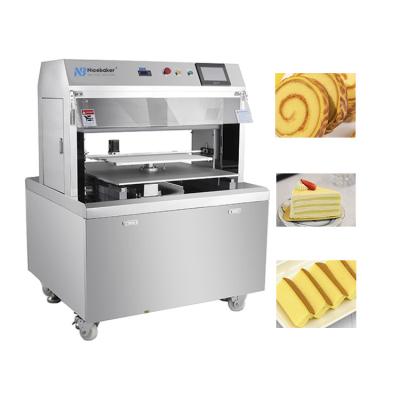 China Use for making kinds of commercial electric horizontal rotary cake laser cake cutting machine for sale