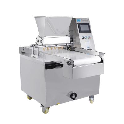 China Use for making kinds of Automatic PLC Control Cookies Biscuit Depositor Machine Industrial Bakery Cookie Depositor for sale