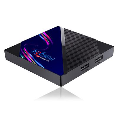 China New Arrival RK3328A H96 Mini V8 Android 10.0 Usb TV Box Support 1080P 2.4G Wifi 4K Support Youtube Media Player Smart 3D Set Top Box for sale