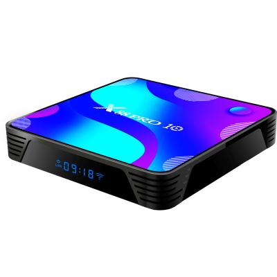 China Usb Android TV PRO 10 TVBOX RK3318 4K Set Top Box 10.0 Max Netflix Youtube 4GB RAM 64GB ROM Android 10 Box X88 Google Store for sale