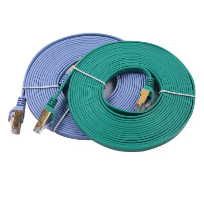 China ROHS PVC New OD2.2*-7.2mm Update 10Gbs LAN Patch Cord OEM Computer Cat 7 Communication Cables for sale