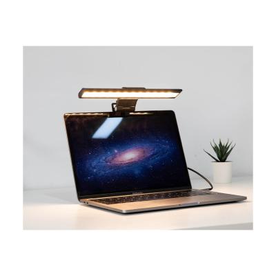 China Contemporary Desk Lamp Computer Laptop Light Led Screen Clip Lamp Screen Bar USB Desk Lamp With Screen Display for sale