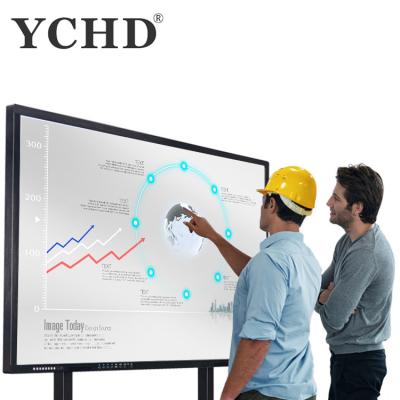 China Teaching Interactive Whiteboard All In One PC Touch Screen LCD Display Panel Monitor For Classroom for sale