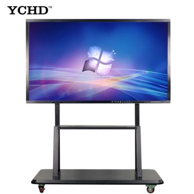 China YCHD indoor 65 inch touch screen monitor for commercial advertisement display for sale