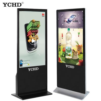 China 43 inch mall floor standing touch advertising player screen led display kiosk 43 inch for sale