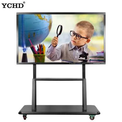 China 75 inch set interactive mobile interactive whiteboard manufacturer cheapest interactive panel smart prices YC750-JX for sale