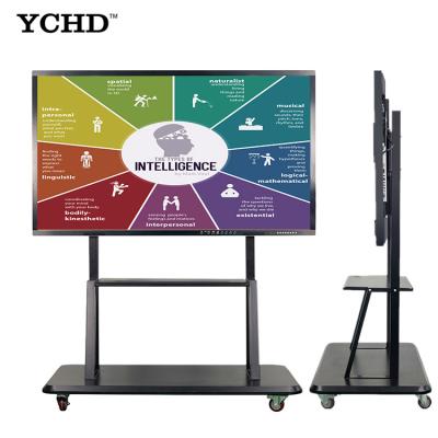 China interactive whiteboard 75 4K led china touch screen smart whiteboard for learning YC750-JX for sale